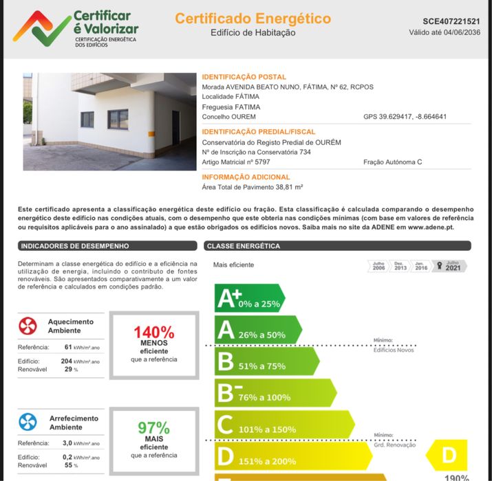 T1 for Sale - Av. Beato Nuno 62, 2495-401 Fatima