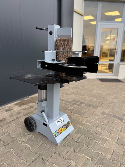 Łuparka pionowa hydrauliczna NEX 8 ton silnik 3kW solidna konstrukcja