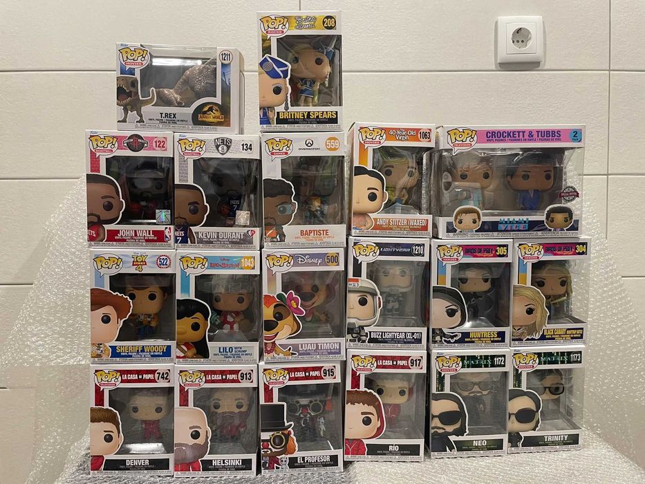 Pop Funko Novas e Originais - Diversas Coleções