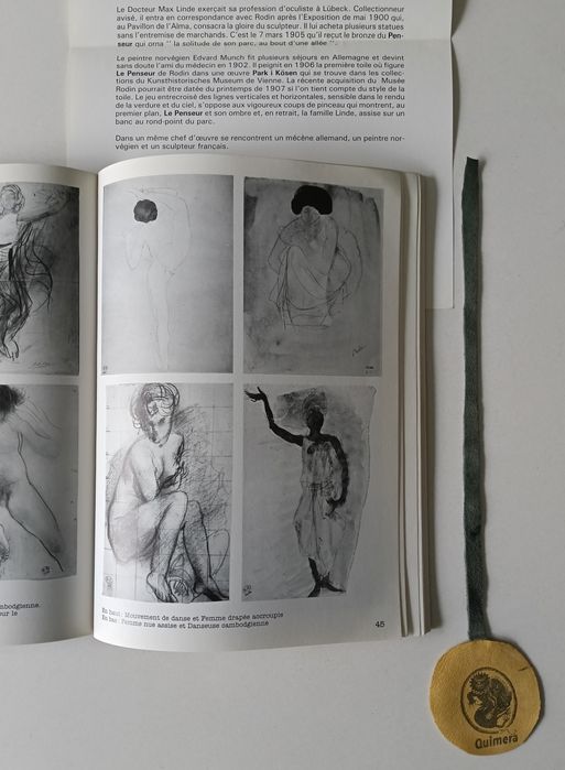 Le musée Rodin, dedicatória do fotógrafo