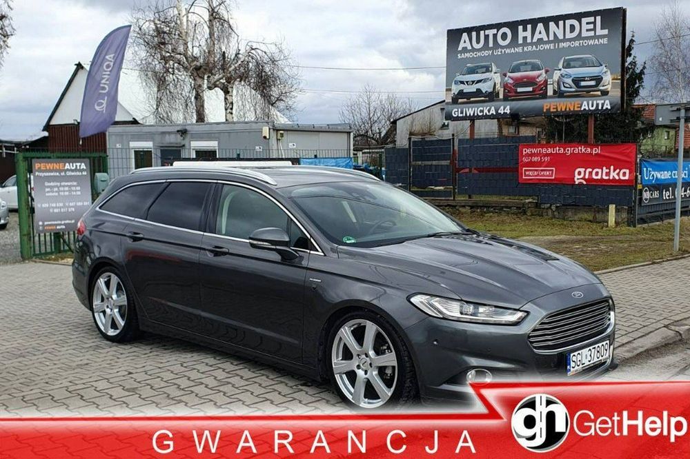 Ford Mondeo Bezwypadkowy, oryginalny lakier/Bardzo bogata wersja/Zadbany
