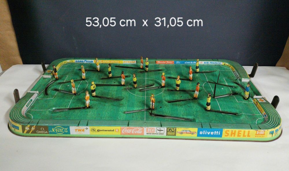 Raridade,Jogo antigo em chapa litografada.