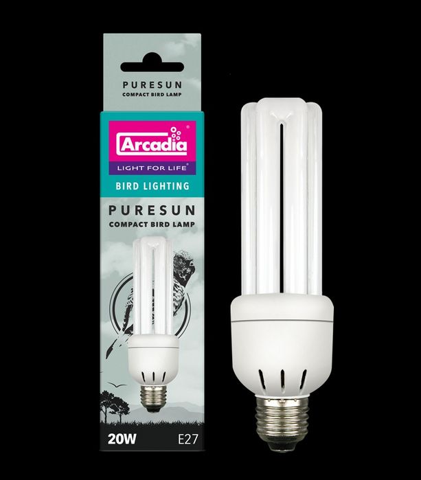 Лампа для птахів Arcadia Puresun Compact Bird Lamp E27
