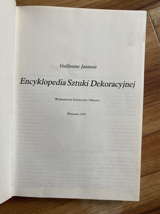 Encyklopedia sztuki Dekoracyjnej.Guillaume  Janneau