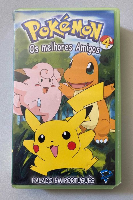 [VHS] Pokémon 4 - Os Melhores Amigos (não testado)
