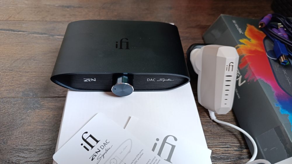 ЦАП iFi zen DAC Signature и отдельно топовый БП ipower X