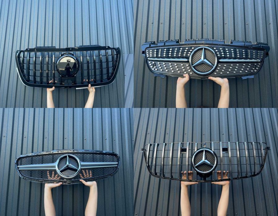 Решітка радиатора решотка мерседес mercedes w205w211w447w212w463w221