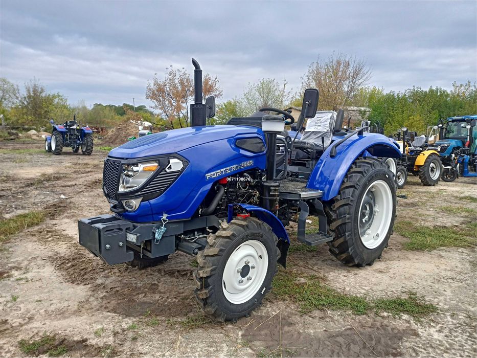 Мінітрактор Forte RD-244 R РЕВЕРС ФОРТЕ доставка безкоштовна під двір