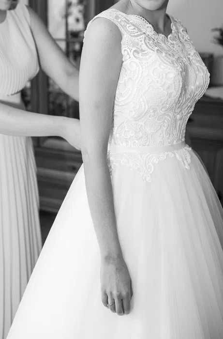 suknia ślubna księżniczka rozmiar 36