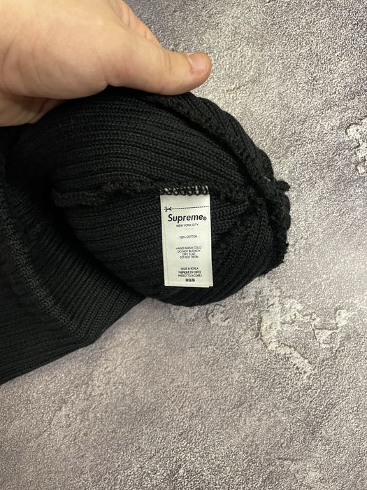 Шапка Supreme чорна