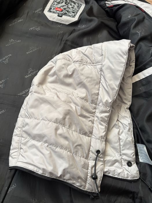 Пуховик чоловічий сірий укорочений, р. 48