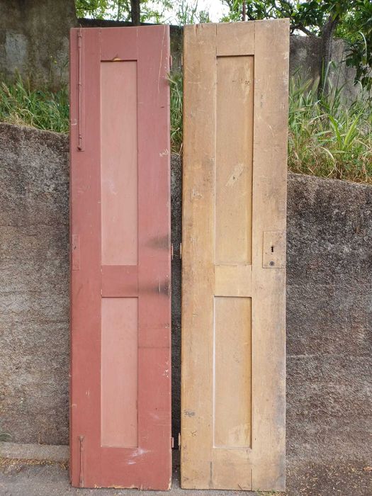 Portas interiores, de madeira, antigas
