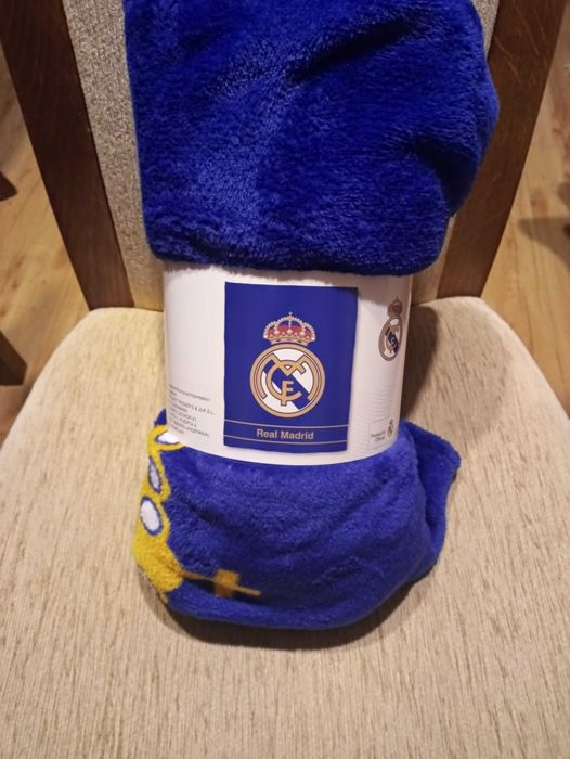 Koc flanelowy Real Madrid