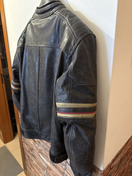 Blusão cabedal motard tamanho  M