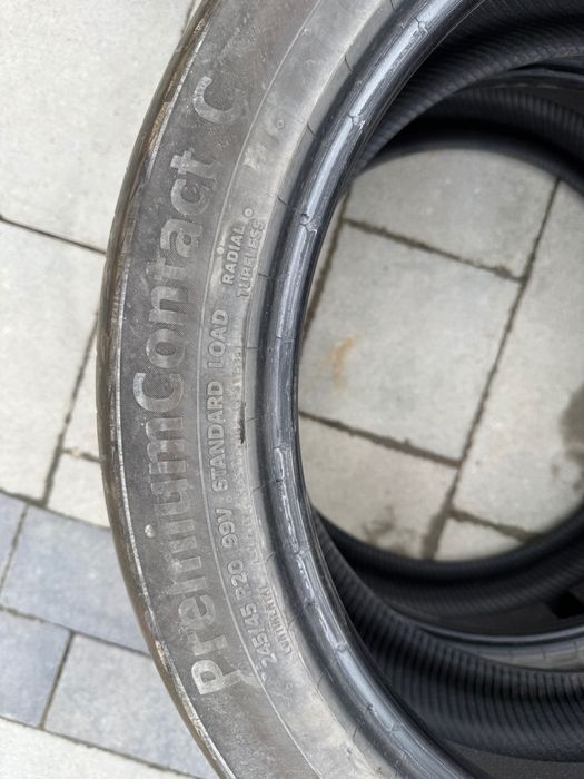 2 шини continental 245/45 R20 безкоштовно