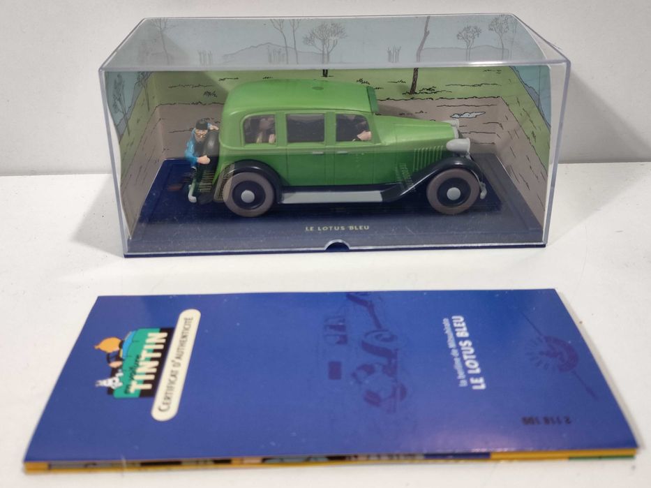 Carro -  Tintin e o Lotus Azul - Limousine, anos 20