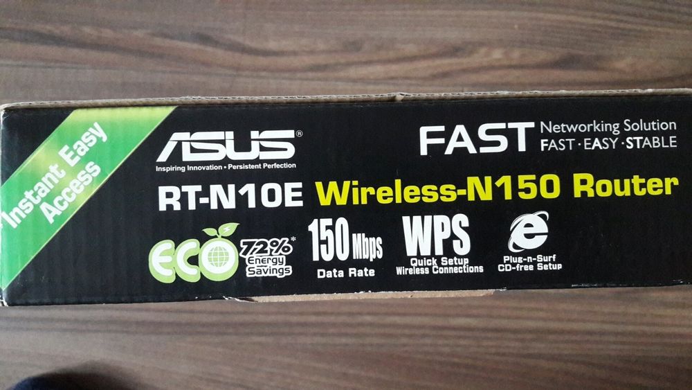 Эконом Wi-fi роутер RT-N10E Wireless-N150 полностью рабочий, комплект