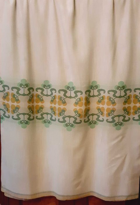 Zasłony krótkie design PRL