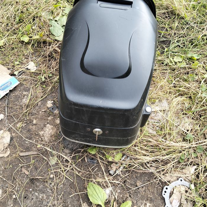 Kufer z oparciem centralny dealim vs vt125 junak Romet Suzuki honda  hyosung ga125 itp