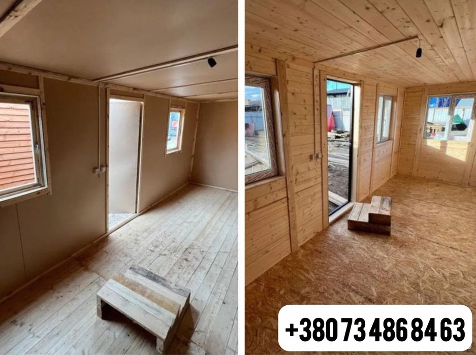 Строительная бытовка/Хозблок 6х2.3м. Сборка 2-3 дня. Быстрая доставка!