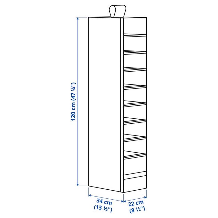 Модульна вішалка Ikea Skubb