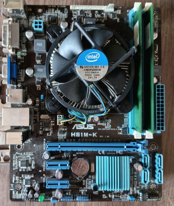 ‼️ Комплект для ПК  CPU + MB s1155 + DDR3