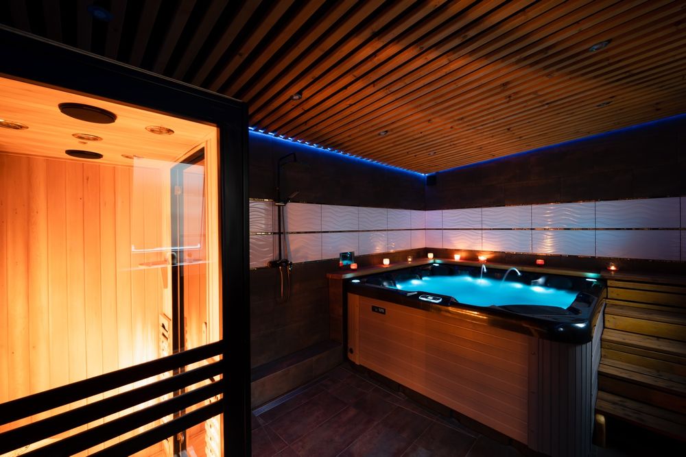 Apartament Jacuzzi Sauna  Wynajem Nocleg Dla dwoje
