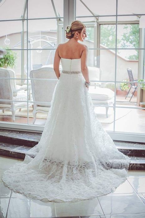 Suknia Ślubna Rosa Clara Leslie 36 OKAZJA.. cudowna