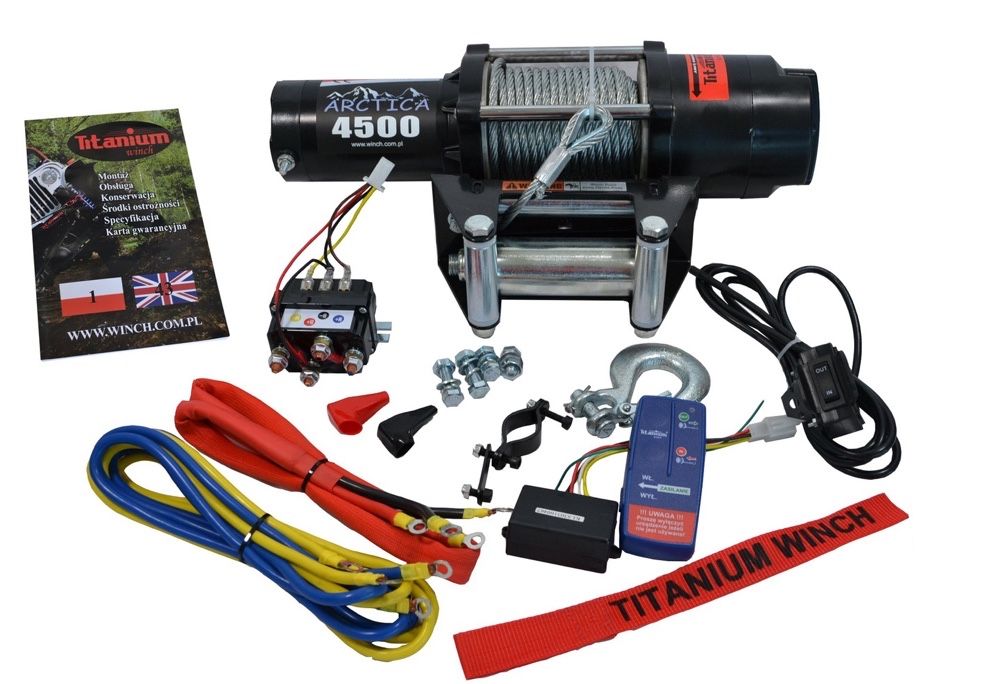 Лебёдка Titanium winch 4500 lbs