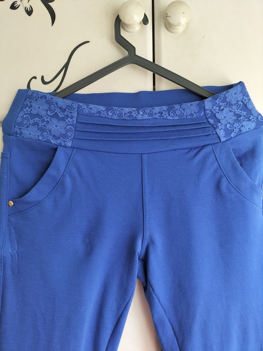 Calças skinny número 38/M azulão