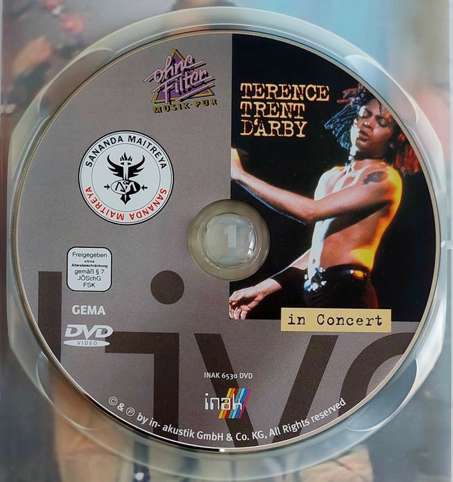 DVD Terence Trent D'Arby IN CONCERT