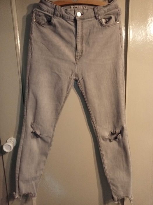 Jeansy szare - 32