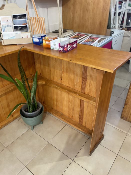 Balcao Madeira tratada