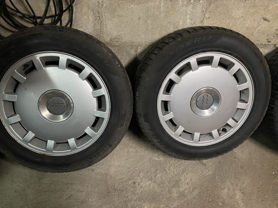 Alufelgi 17 5x112 Audi Speedline A8 d2 dekielki