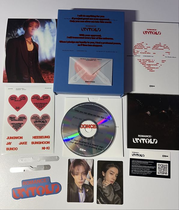 Оригінальний альбом enhypen ROMANCE: UNTOLD ver. CONCESSIO