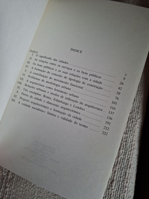 livro de arquitetura O Significado das Cidades