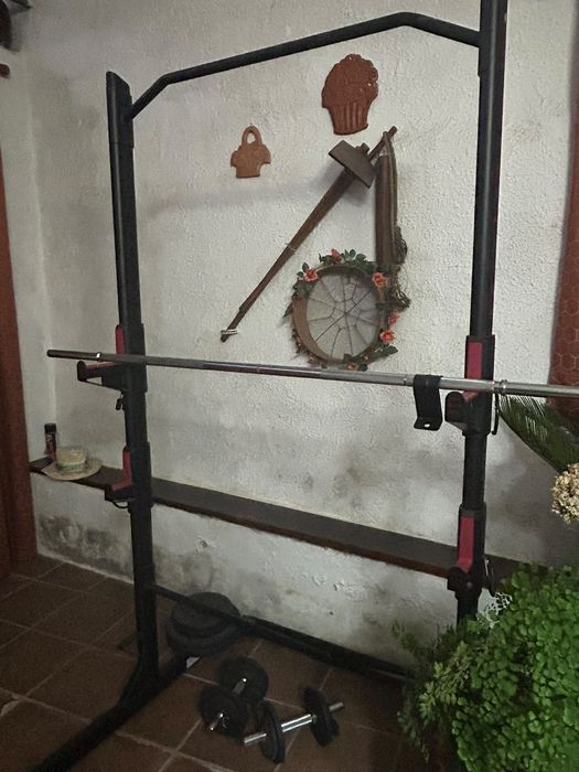 Aparelho de ginásio em casa