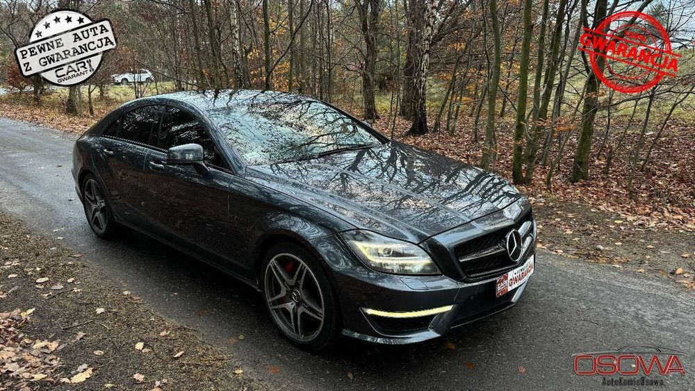 Mercedes-Benz CLS Zamiana 63s AMG 4-matic radary full ledy piękny zadbany zamiana gwara