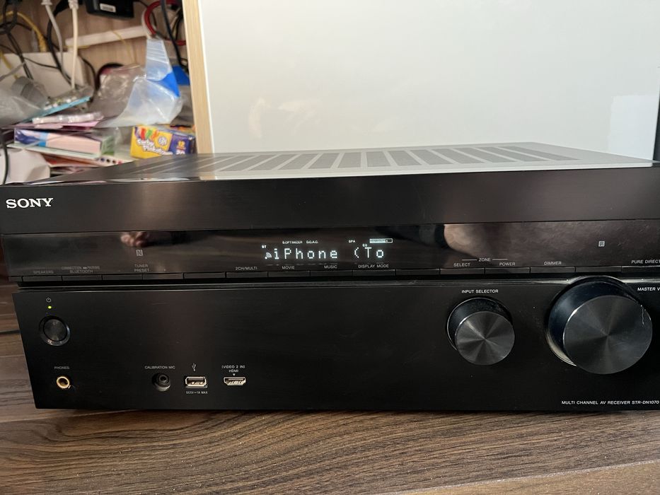 Amplituner Sony STR-DN1070 7.2 165W x 7 4K Wi-Fi Bluetooth HDMI ARC