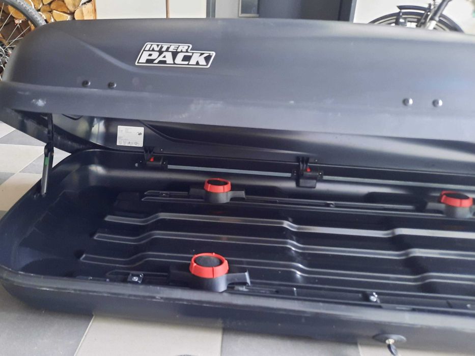 Box dachowy boks bagażnik 2-stronny 410 litrów wynajem