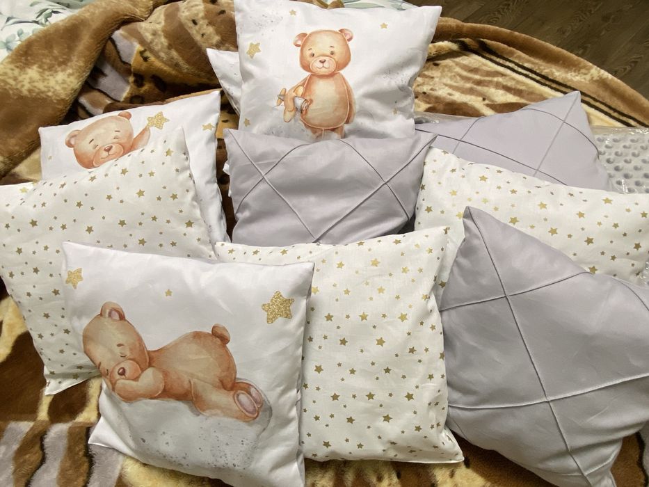 Бортики в кроватку