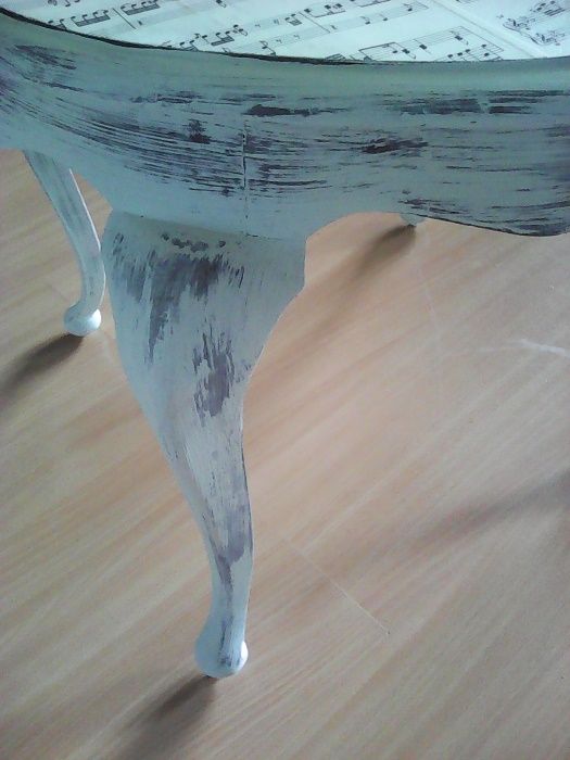 mesa de apoio redonda