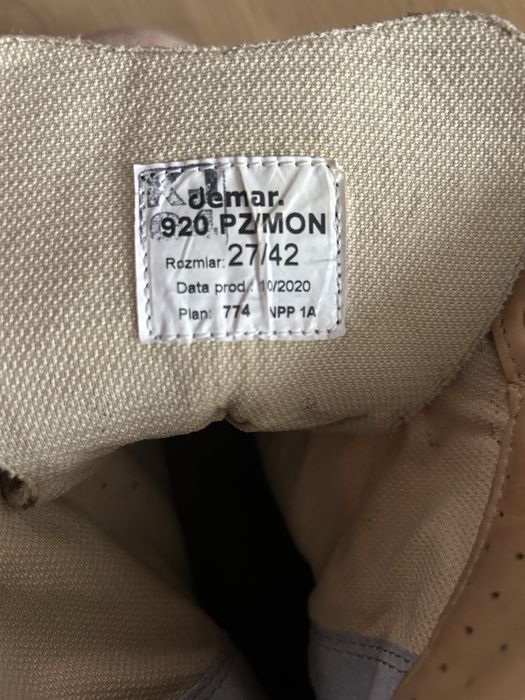 Buty wojskowe 920PZ/MON