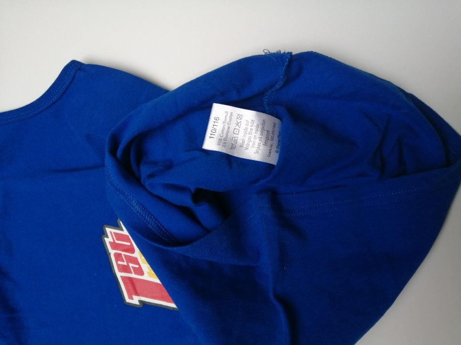 Koszulka Zygzak McQueen z serii Autka NOWA rozm 110/116