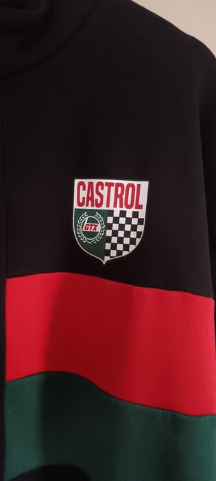Czarna bluza męska Castrol Gtx Racing Cropp rozm M jak nowa