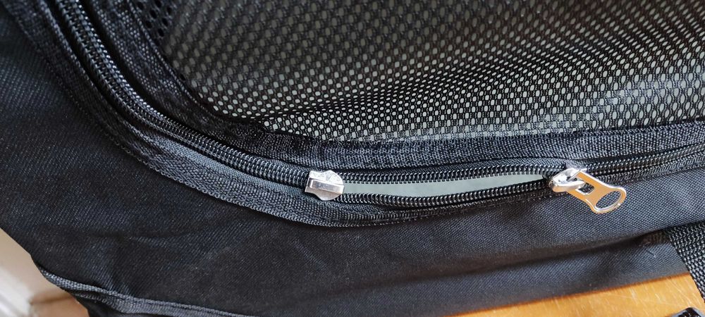 Transporter dla psa Feandrea L 91x63x63 cm składany czarny