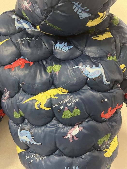 Дитяча куртка з динозавриками