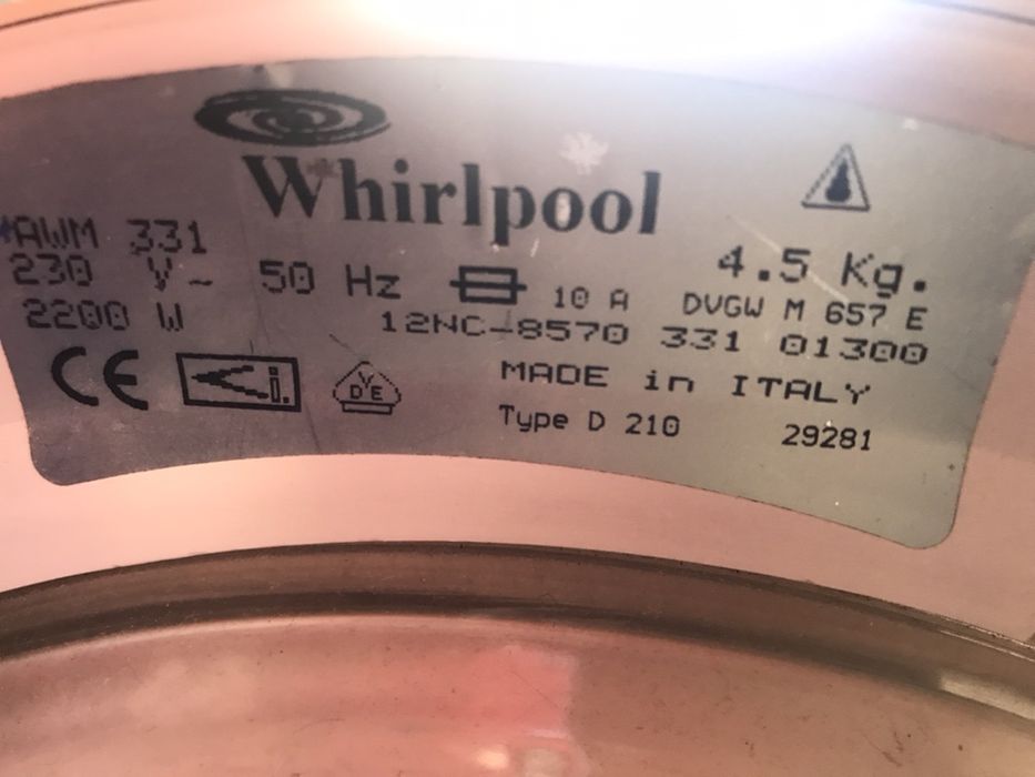 Maquina de lavar roupa Whirlpool AMW 331