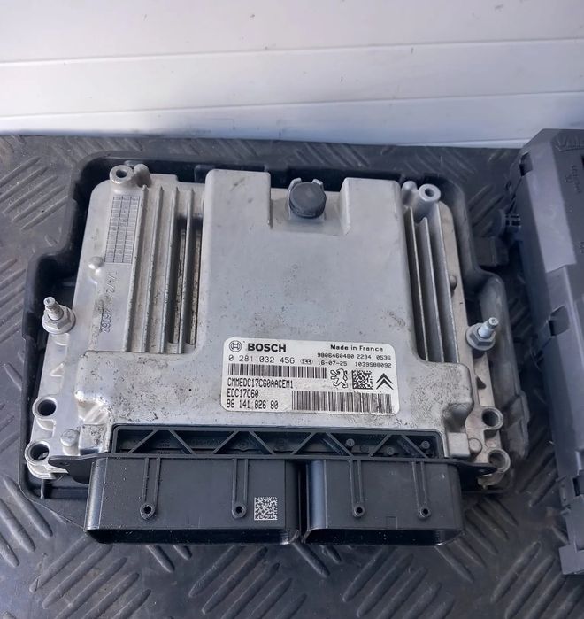 KIt Imobilizador/Centralinas Citroen C4 Cactus 1.6 BlueHDI Ano 2017 Ref: 9814182680/0281032456/9807531680-02/9663123380