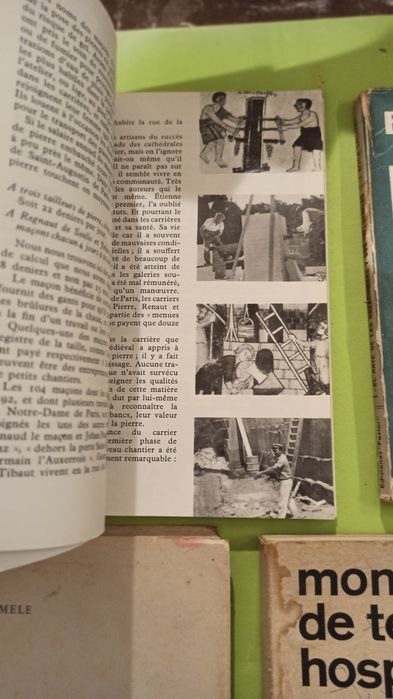 Diversos livros sobre arte e arquitetura.